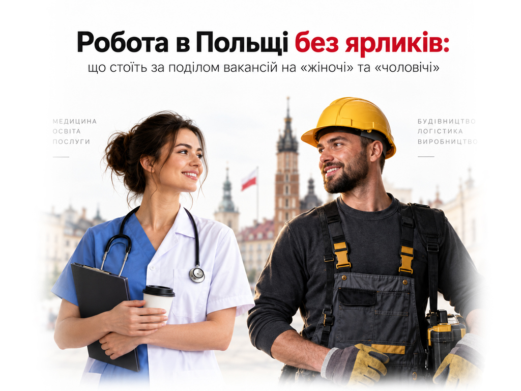 Робота в Польщі: вакансії для жінок і чоловіків